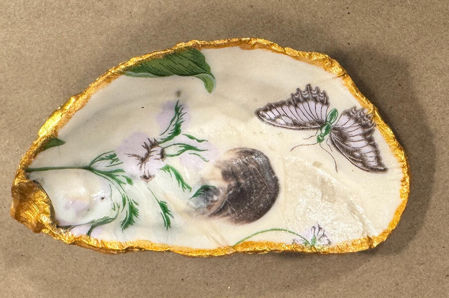 oyster shell ring dish